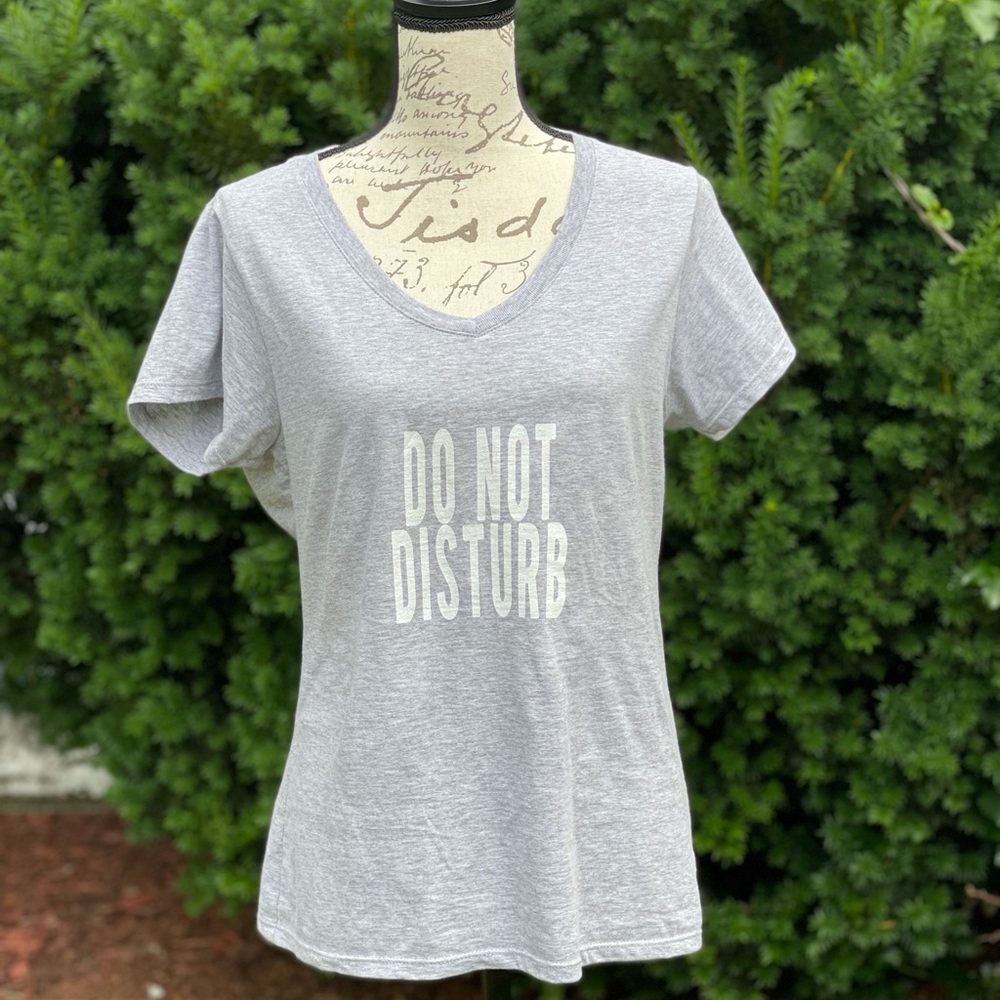 Do Not Disturb V-Neck T Shirt